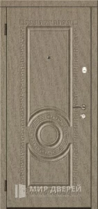 Входная дверь в деревянный дом №18 внутренняя - фото